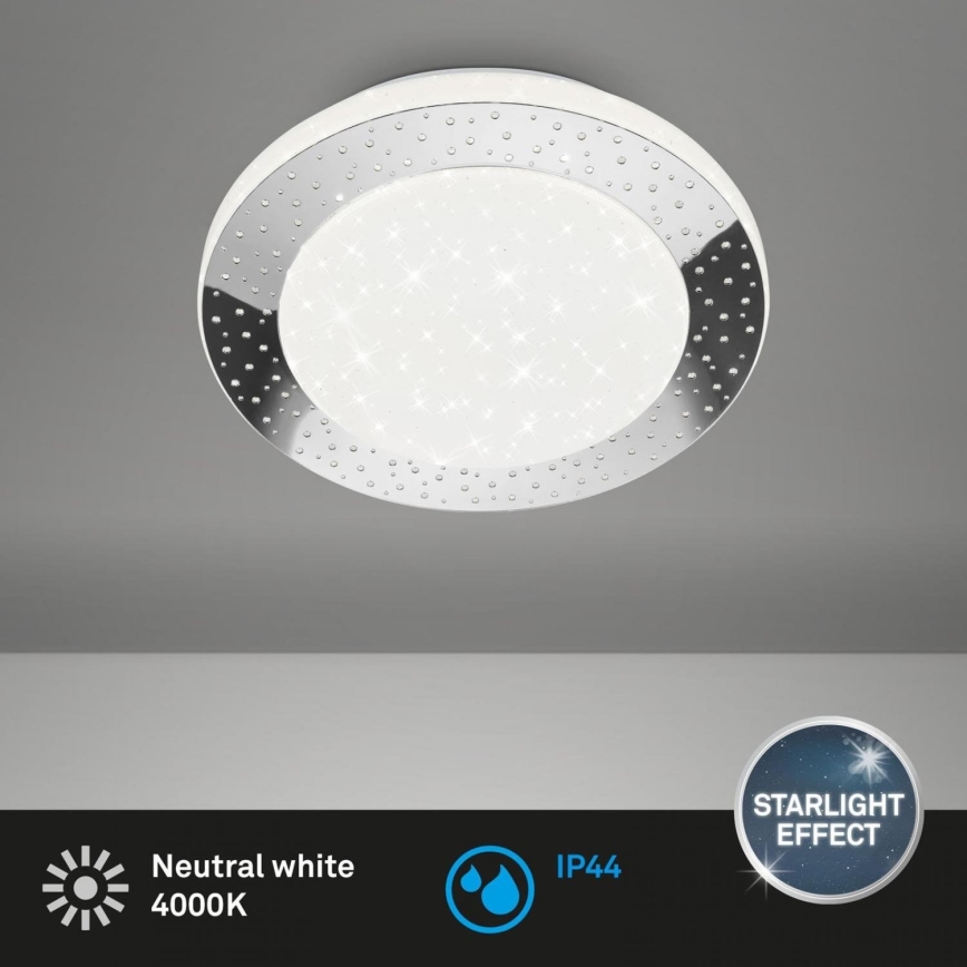 Briloner 3693-018 - LED Kúpeľňové stropné svietidlo LED/15W/230V IP44 4000K pr. 28 cm