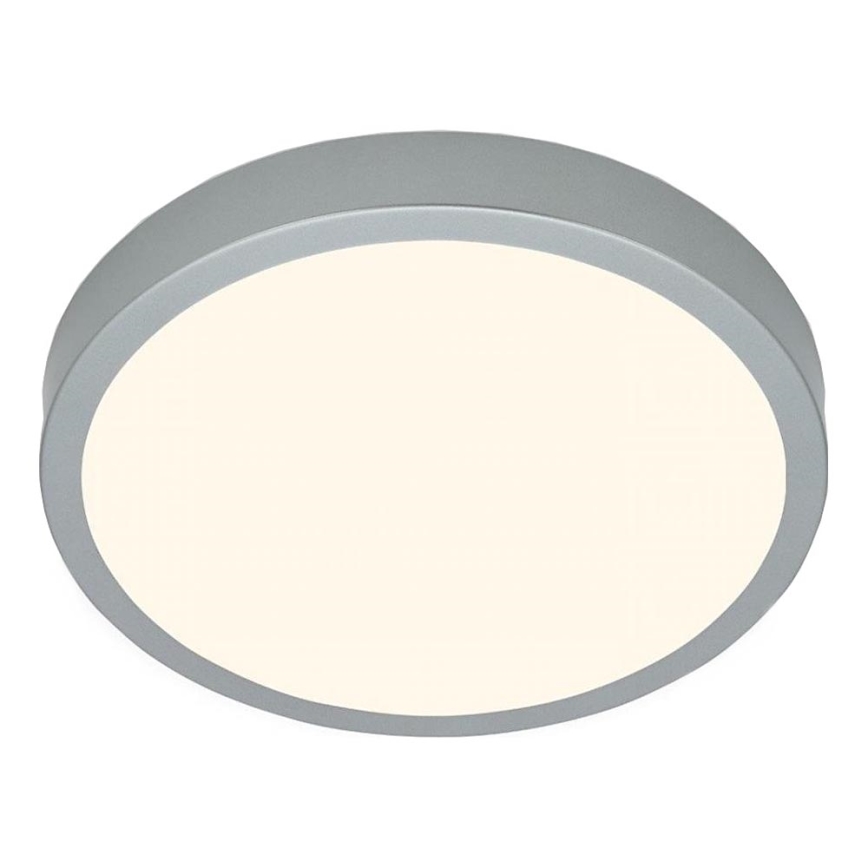 Briloner 3700-014 - LED Stropné svietidlo RUNA LED/16W/230V 3000K pr. 28 cm strieborná