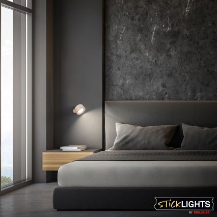 Briloner 3896011 - LED Stmievateľné nabíjacie nástenné svietidlo TARI LED/1,6W/5V 1500 mAh béžová