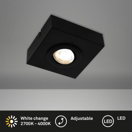 Briloner 3996015 - LED Bodové svietidlo CTS LED/4W/230V 2700/4000K čierna