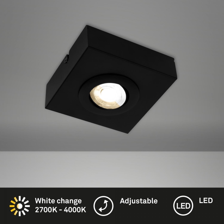Briloner 3996015 - LED Bodové svietidlo CTS LED/4W/230V 2700/4000K čierna