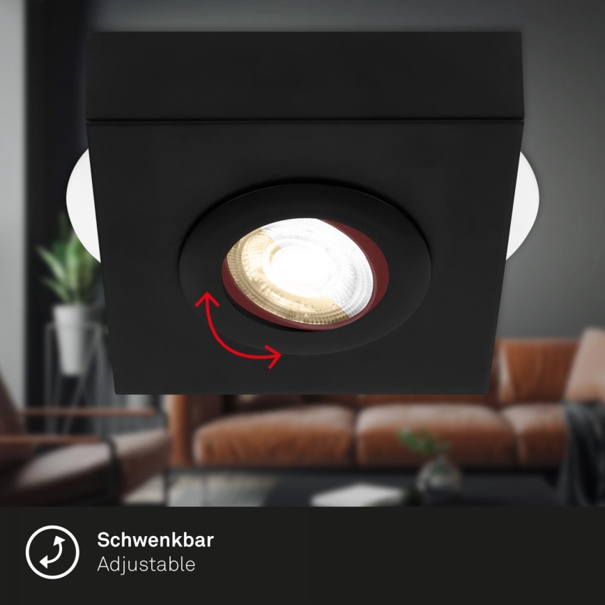 Briloner 3996015 - LED Bodové svietidlo CTS LED/4W/230V 2700/4000K čierna