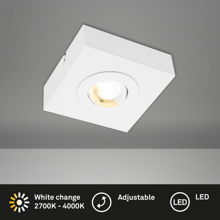 Briloner 3996016 - LED Bodové svietidlo CTS LED/4W/230V 2700/4000K biela