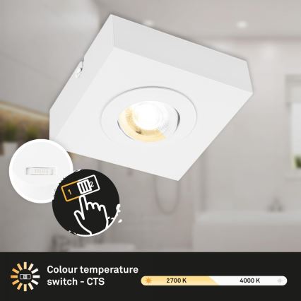 Briloner 3996016 - LED Bodové svietidlo CTS LED/4W/230V 2700/4000K biela