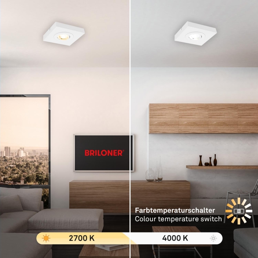 Briloner 3996016 - LED Bodové svietidlo CTS LED/4W/230V 2700/4000K biela