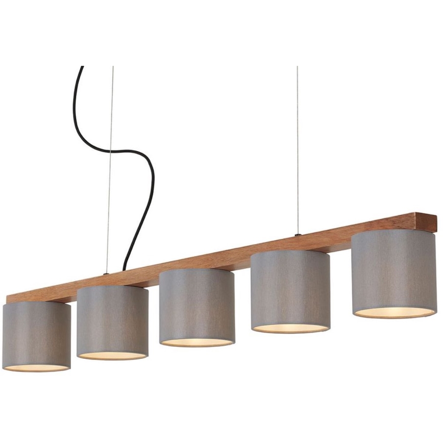 Briloner 4075-054 - Závesný luster RHON na lankách 5xE14/25W/230V