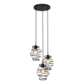 Briloner 4870-035 - Závesné svietidlo na lankách 3xE27/60W/230V