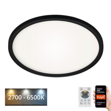 Briloner 7058-015 - LED Stmievateľné svietidlo SLIM LED/18W/230V 2700-6500K Wi-Fi Tuya + diaľkové ovládanie