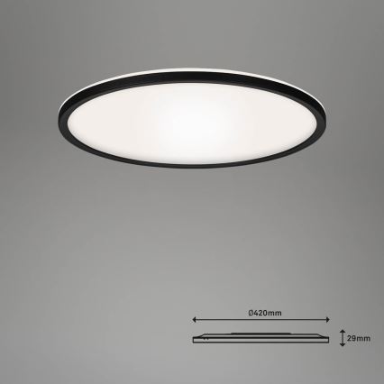 Briloner 7059-015 - LED Stmievateľné stropné svietidlo SLIM LED/22W/230V 2700-6500K Wi-Fi Tuya + diaľkové ovládanie