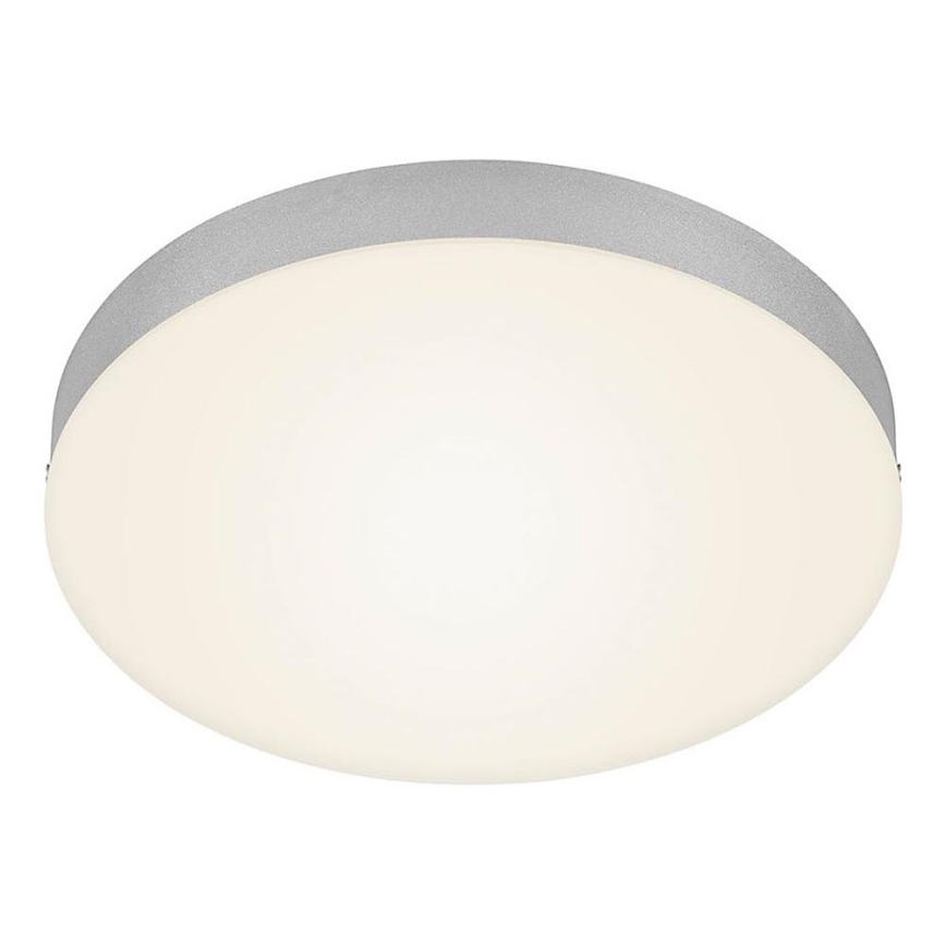 Briloner 7066-014 - LED Stropné svietidlo FLAME LED/21W/230V 3000K strieborná pr. 28,7 cm