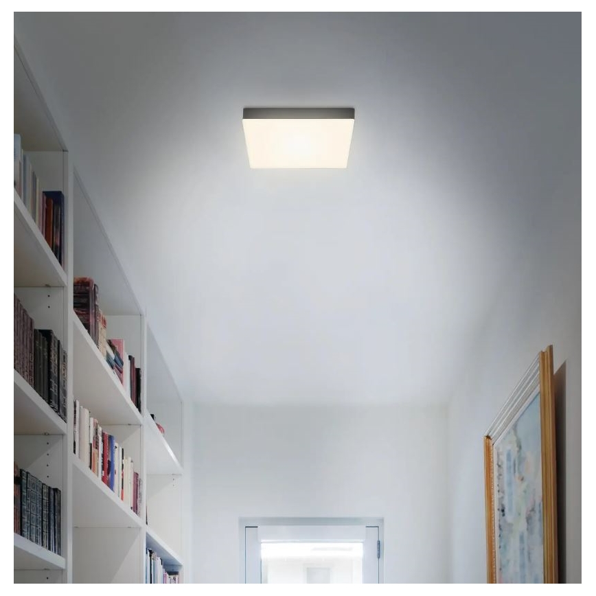 Briloner 7070-015 - LED Stropné svietidlo FLAME LED/16W/230V čierna