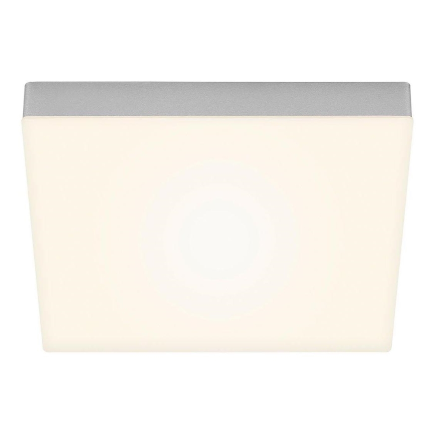 Briloner 7071-014 - LED Stropné svietidlo FLAME LED/21W/230V 3000K 28,7x28,7 cm strieborná