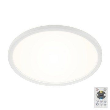 Briloner 7079-016 - LED Stmievateľné stropné svietidlo SLIM LED/18W/230V 2700-6500K + diaľkové ovládanie