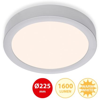 Briloner 7117-014 - LED Stropné svietidlo FIRE LED/16,5W/230V 3000K