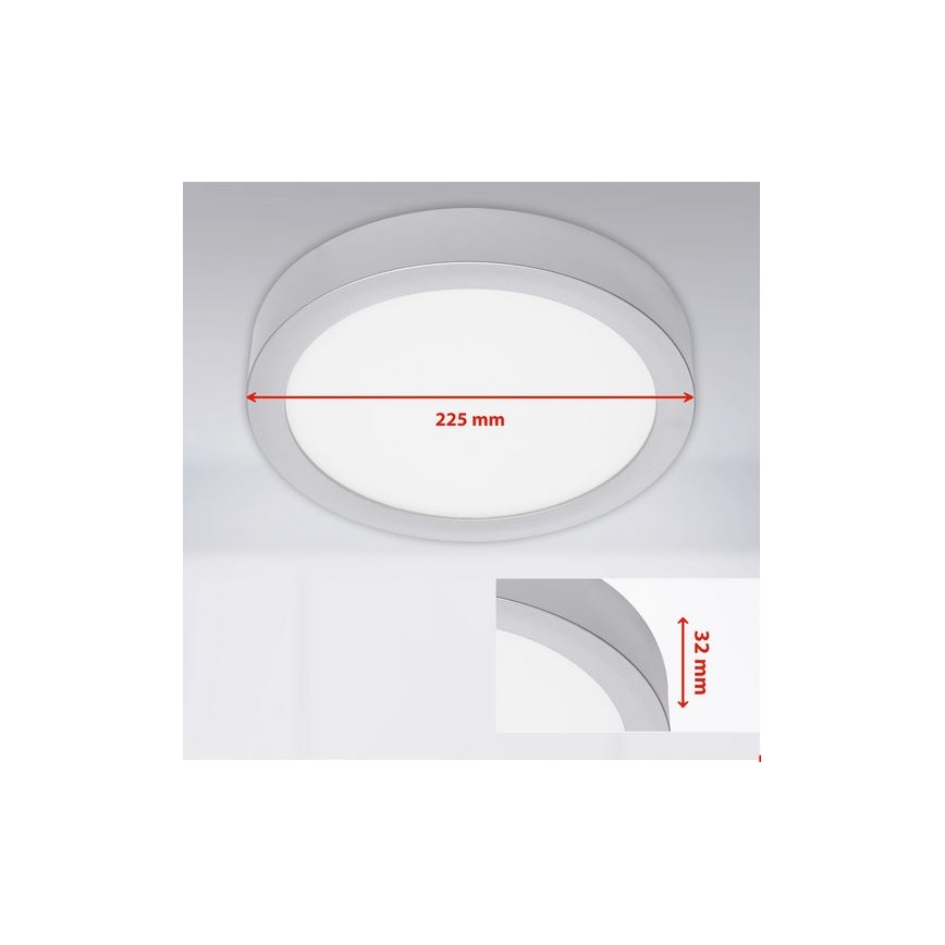 Briloner 7117-414 - LED Stropné svietidlo FIRE LED/16,5W/230V 4000K