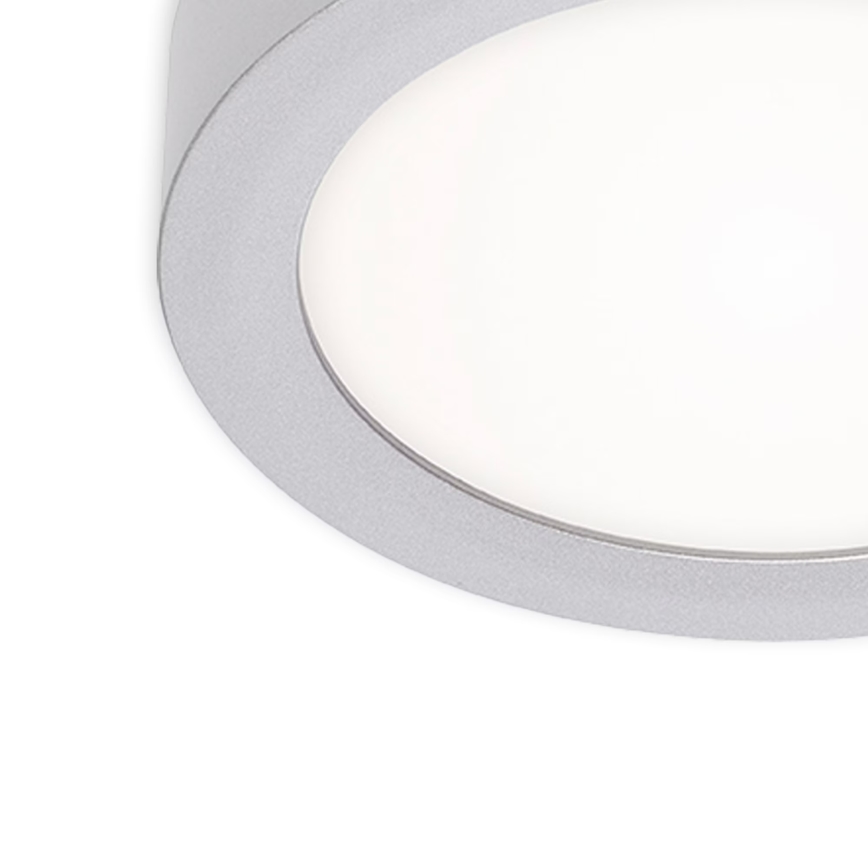 Briloner 7122-014 - LED stropné svietidlo FIRE LED/11W/230V 3000K priemer 17 cm strieborné