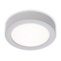 Briloner 7122-014 - LED stropné svietidlo FIRE LED/11W/230V 3000K priemer 17 cm strieborné