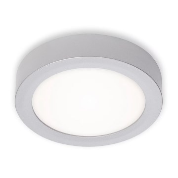 Briloner 7122-014 - LED stropné svietidlo FIRE LED/11W/230V 3000K priemer 17 cm strieborné
