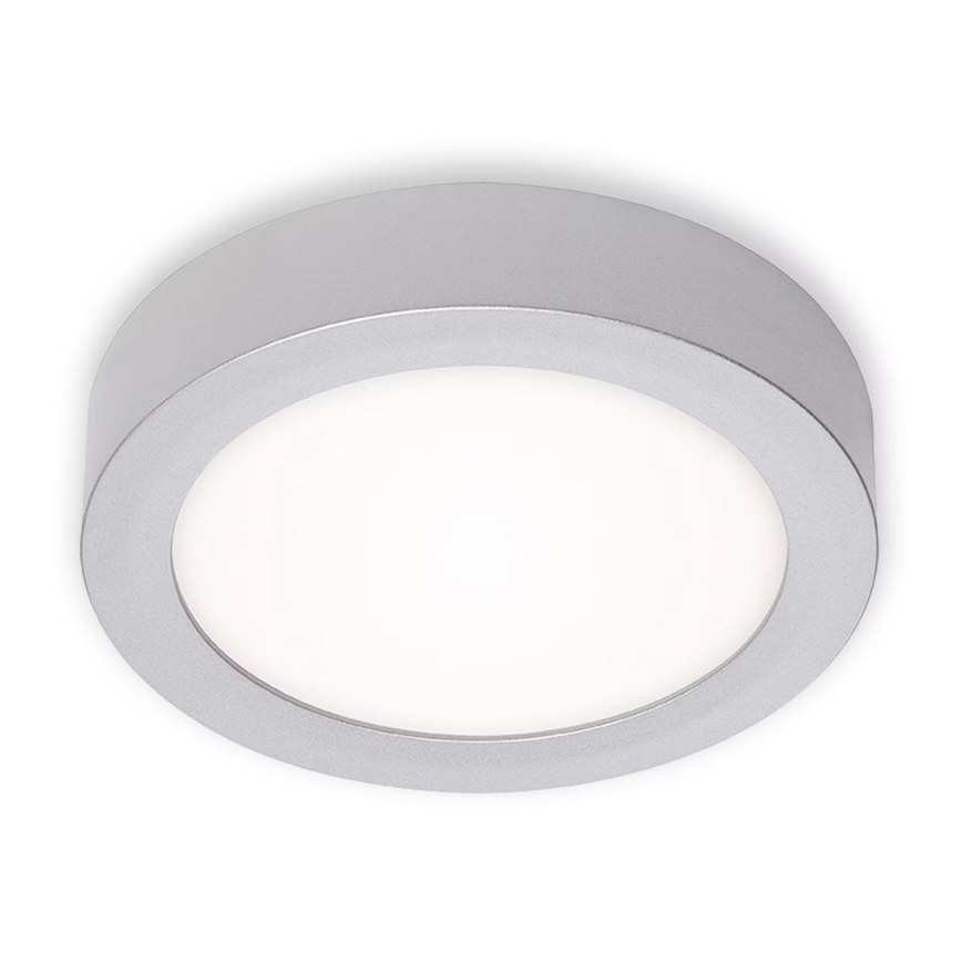Briloner 7122-014 - LED stropné svietidlo FIRE LED/11W/230V 3000K priemer 17 cm strieborné
