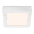 Briloner 7123-016 - LED stropné svietidlo FIRE LED/12W/230V 3000K 17x17 cm biela