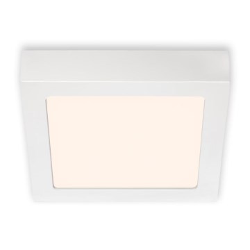 Briloner 7123-016 - LED stropné svietidlo FIRE LED/12W/230V 3000K 17x17 cm biela