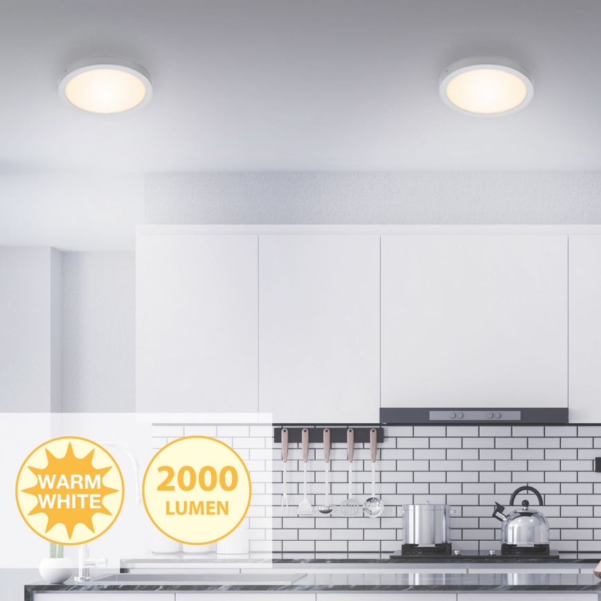 Briloner 7141-014 - LED Stropné svietidlo FIRE LED/21W/230V 3000K