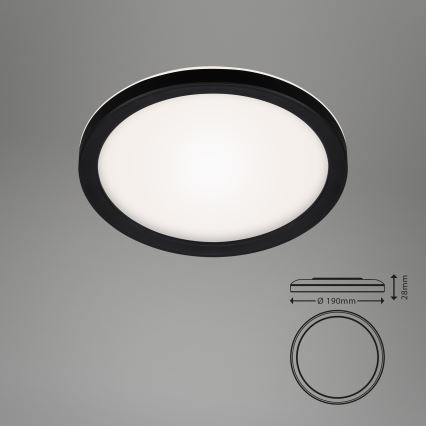 Briloner 7150-415 - LED Stropné svietidlo SLIM LED/12W/230V pr. 19 cm