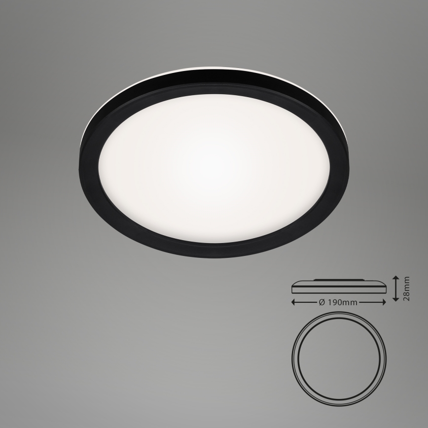 Briloner 7150-415 - LED Stropné svietidlo SLIM LED/12W/230V pr. 19 cm
