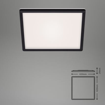 Briloner 7158-415 - LED Stropné svietidlo SLIM LED/22W/230V 42x42 cm