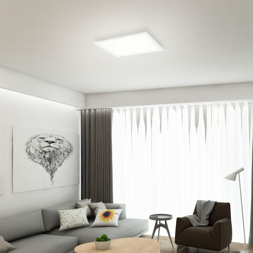 Briloner 7179-016 - LED Stmievateľné stropné svietidlo PIATTO LED/24W/230V 3000-6500K + diaľkové ovládanie
