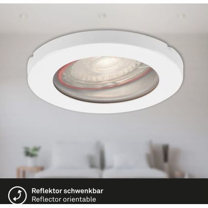 Briloner 7180-036 - SADA 3x LED Stmievateľné kúpeľňové podhľadové svietidlo COOL&COSY 1xGU10/5W/230V 2700/4000K IP44