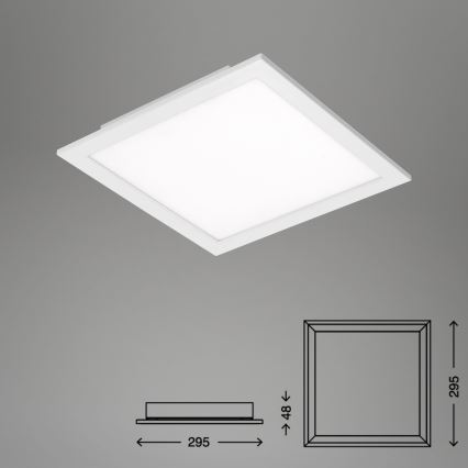 Briloner 7194-016 - LED  Stmievateľné stropné svietidlo SIMPLE LED/18W/230V 3000-6500K + diaľkové ovládanie