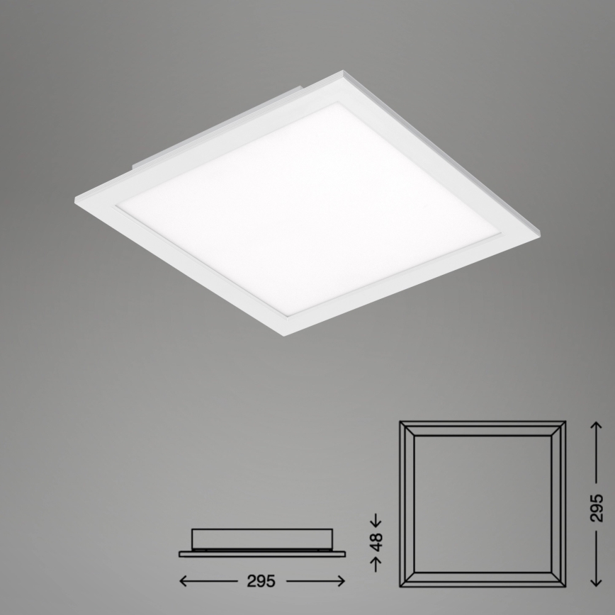 Briloner 7194-016 - LED  Stmievateľné stropné svietidlo SIMPLE LED/18W/230V 3000-6500K + diaľkové ovládanie