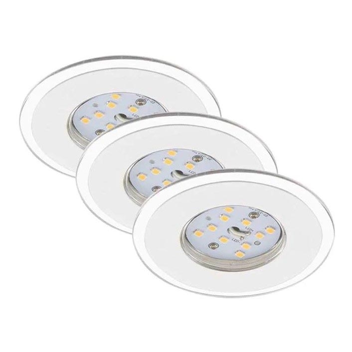 Briloner 7197-036-SADA 3x LED Stmievateľné kúpeľňové podhľadové svietidlo LED/4,5W/230V IP44