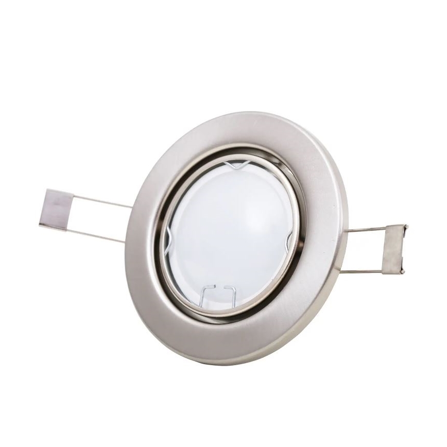 Briloner 7221-032 - SADA 3x LED Kúpeľňové podhľadové svietidlo 1xGU10/3W/230V IP23 matný chróm
