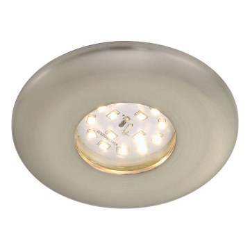 Briloner 7227-012 - LED Kúpeľňové podhľadové svietidlo LED/5W/230V IP65 matný chróm