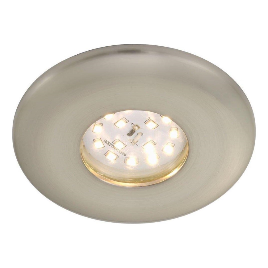 Briloner 7227-012 - LED Kúpeľňové podhľadové svietidlo LED/5W/230V IP65 matný chróm