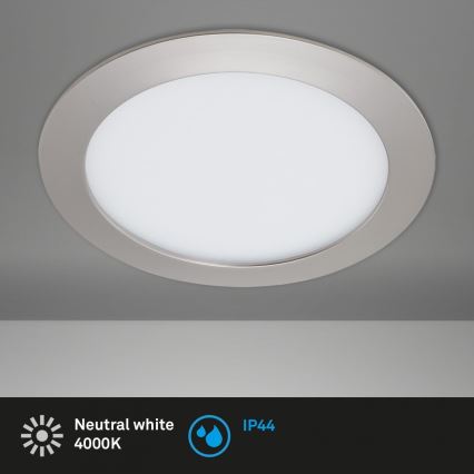 Briloner 7286-012 - LED Kúpeľňové podhľadové svietidlo LED/12W/230V IP44
