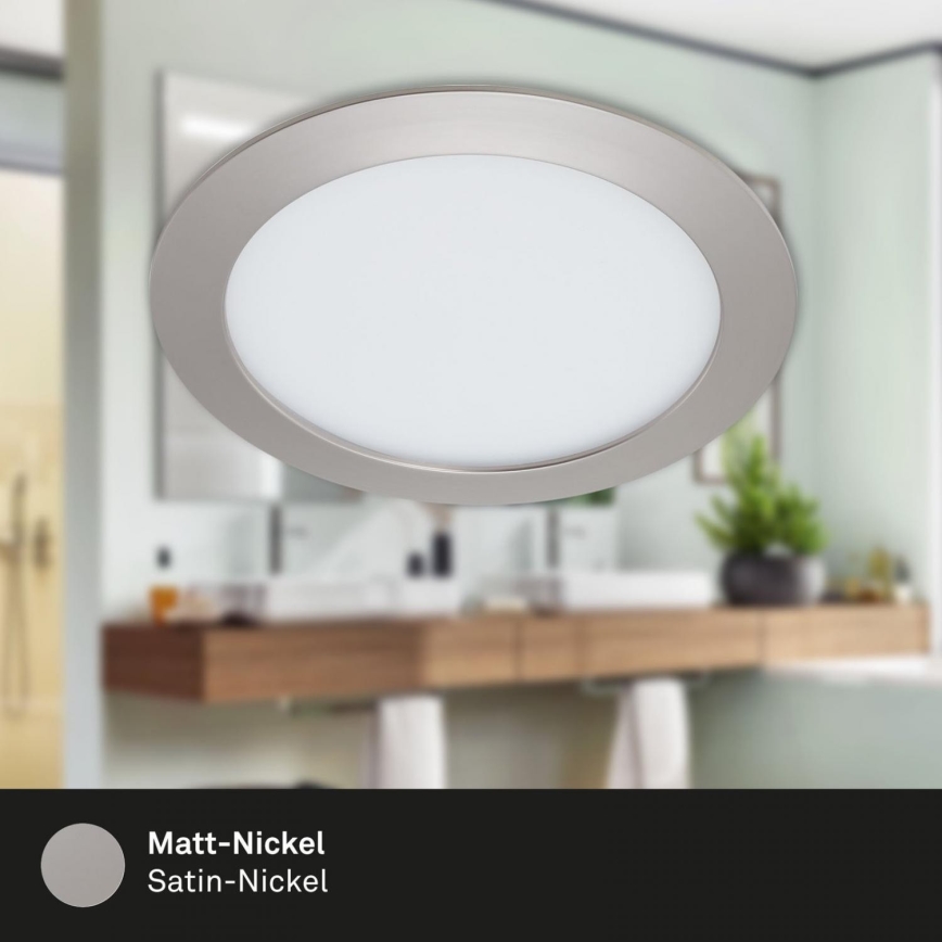 Briloner 7286-012 - LED Kúpeľňové podhľadové svietidlo LED/12W/230V IP44