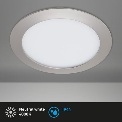 Briloner 7286-016 - LED Kúpeľňové podhľadové svietidlo LED/12W/230V IP44