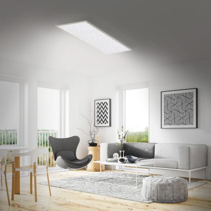 Briloner 7304-016 - LED Stmievateľné stropné svietidlo STARRY SKY LED/36W/230V 3000-6000K + diaľkové ovládanie