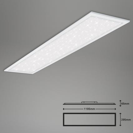 Briloner 7304-016 - LED Stmievateľné stropné svietidlo STARRY SKY LED/36W/230V 3000-6000K + diaľkové ovládanie