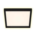 Briloner 7362-015 - LED Stropné svietidlo CADRE LED/18W/230V 29,6x29,6 cm čierna