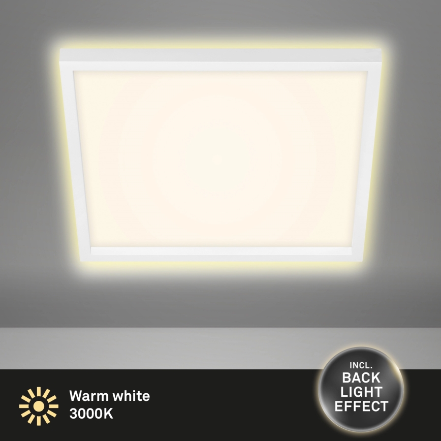 Briloner 7364-016 - LED Stropné svietidlo CADRE LED/22W/230V 42,2x42,2 cm biela