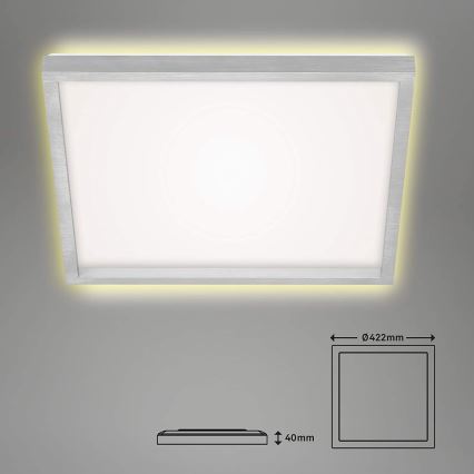 Briloner 7364-019 - LED Stropné svietidlo CADRE LED/22W/230V 42,2x42,2 cm