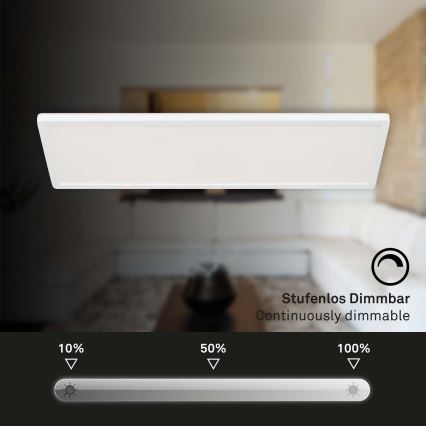 Briloner 7403-016 - LED Stmievateľné stropné svietidlo SLIM LED/23W/230V 2700-6500K + diaľkové ovládanie
