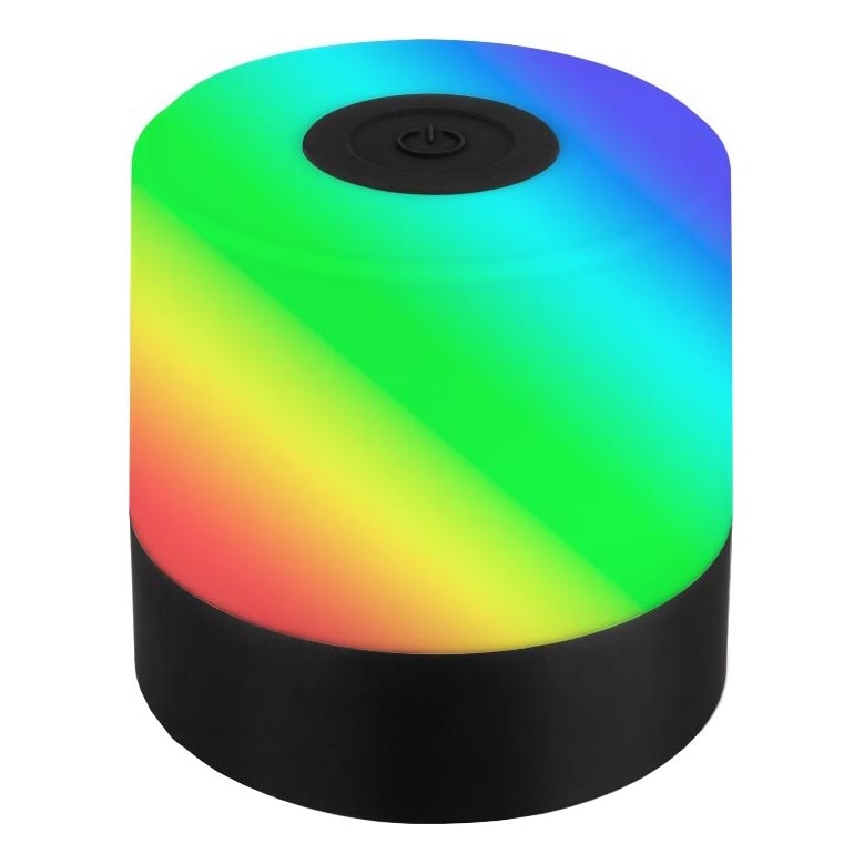 Briloner 7462015 - LED RGB Nabíjacia vonkajšia stolná lampa LED/1,5W/5V IP44 1200 mAh čierna