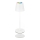 Briloner 7517016 - LED RGBW Stmievateľná nabíjateľná vonkajšia stolová lampa CILANO LED/3W/5V IP44 2000 mAh biela