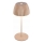 Briloner 7552-011 - LED stmievateľná nabíjateľná dotyková vonkajšia stolová lampa MINI LED/1,5W/5V IP44 1800 mAh béžová