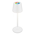 Briloner 7559016 - LED RGB stmievateľná nabíjateľná vonkajšia stolová lampa COLORIS LED/3,5W/5V IP44 2000 mAh Wi-Fi Tuya